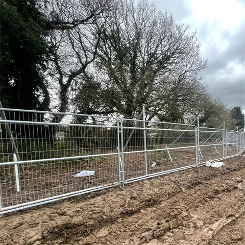 all temporary fencing